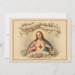 Doce Coração de Meu Jesus Católico Sagrado Coração