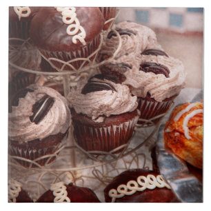 Doce - Cupcake - Montanha de cupcakes