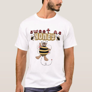 Doce da abelha como o camiseta e os presentes do