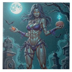 Doce de Halloween ou Namorada Zumbi com Miolos