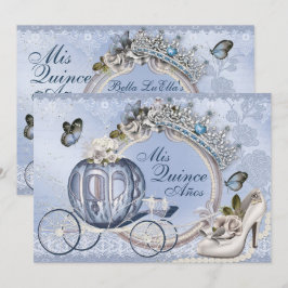 Doce Dezesseis Quinceanera - Convites de Aniversár