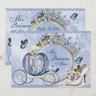 Doce Dezesseis Quinceanera - Convites de Aniversár