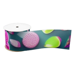 Doce doce cor-de-rosa, verde, vários doces brancos