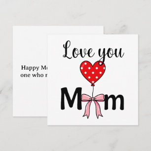 Doce e elegante “Amo Você Mãe”