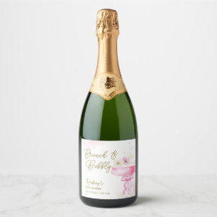 Doce Floral Champanhe Brunch Chá de fraldas Borrac