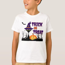 Doce ou Travessura - Gato de Halloween - Camiseta