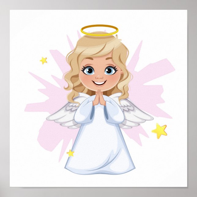 Doce Pequeno Poster de Anjo (Frente)