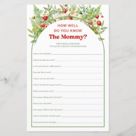 Doce Poço de Morango Você Conhece a Mamãe jogo