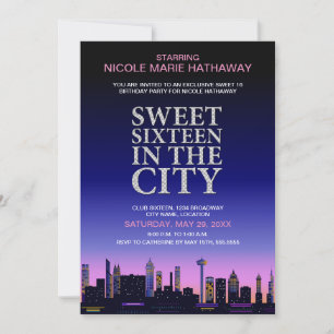 Doce Poster de 16 filmes Convite de festas