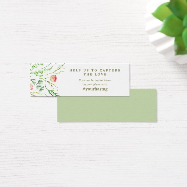 Doce Romântico | Instagram De Casamento Floral (Mesa)