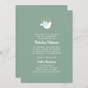 Doce Sagrado  Primeiro Convite De Confirmação