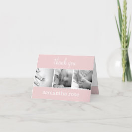 Doce Scallops Cartões de agradecimentos Bebê