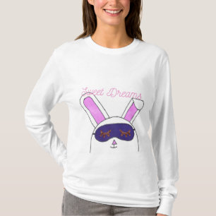 Doce Sonha Coelhinho Longa Folga Camisa do Pajama