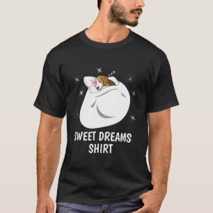 Doce Sonho Roupa de Dormir Pj Camisa de Malha de C