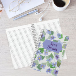 Doce Sonhos Diário Violeta