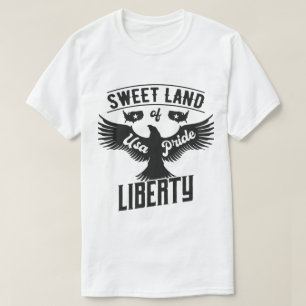 "Doce Terra da Liberdade" Camiseta Heritage