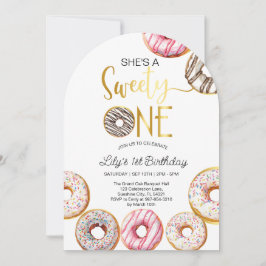 Doce Um Convite De Aniversário, primeiro aniversar