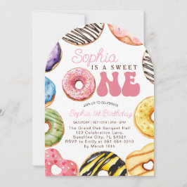 Doce Um Convite De Aniversário, primeiro aniversar