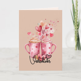 Doces Beijos & Corações Cartão de Boas Festas do D
