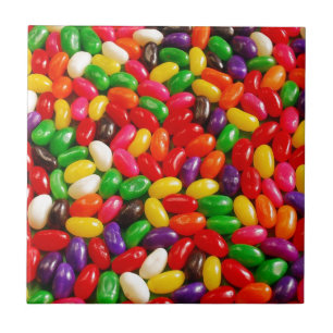 Doces coloridos do jellybean