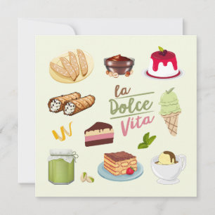 Doces de Desserts Italianos