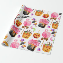 Doces de Halloween, Papel de embrulho assustador