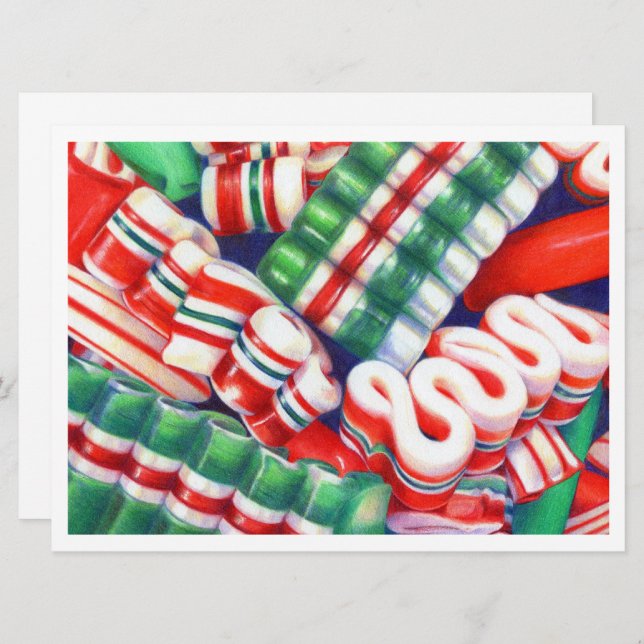 DOCES EM FITAS 6.5x8.75 Cartão Plano (Frente/Verso)