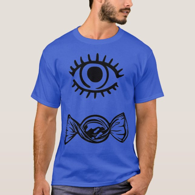 Doces - Engraçada Gay Arraste Rainha Camisa Premiu (Frente)