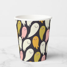 Doces Fantasmas Descartáveis Copas para Festa Infa