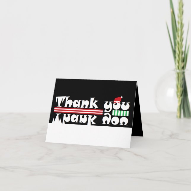 Doces Festivos, Cartões de agradecimentos De Empre (Frente)