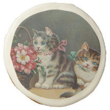 Doces Kittens Açucar Cookies