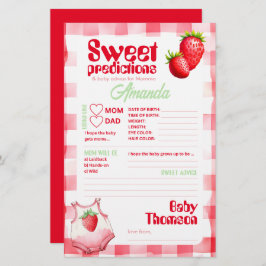 Doces Predições de Bebês e Jogo de Aconselhamento 