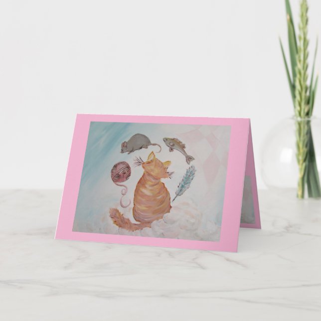 Doces Sonhos Cartão de Saudação Inspiracional (Frente)