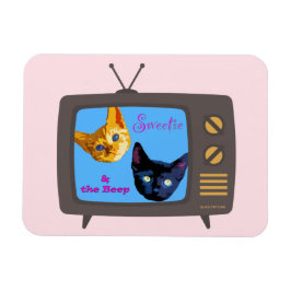 Docinho e o ímã de gato de bipe
