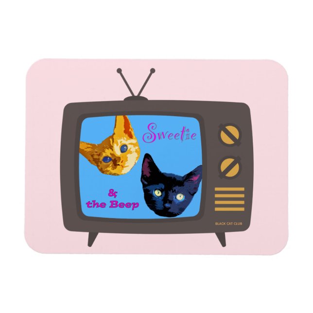 Docinho e o ímã de gato de bipe (Horizontal)