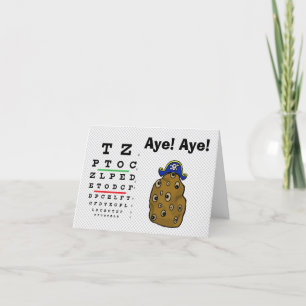 Docinho Engraçado Levando Cartão de Saudação de Ex