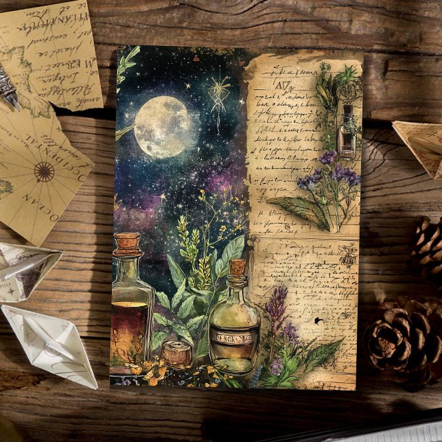 Documento de Scrapbook de Script da Meia-Noite da  (Criador carregado)