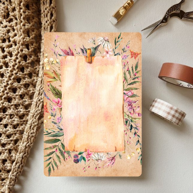 documentos florais vintage (Criador carregado)