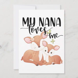 Doe and Fawn Minha Nana me ama