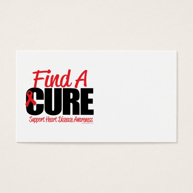 Doença Cardíaca Encontrar Uma Cura (Frente)