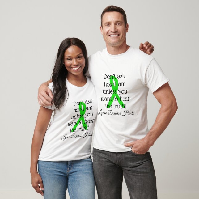 Doença de Lyme Dói Camiseta (Unissex)
