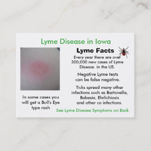 Doença de Lyme em Cartões de Informação de Iowa