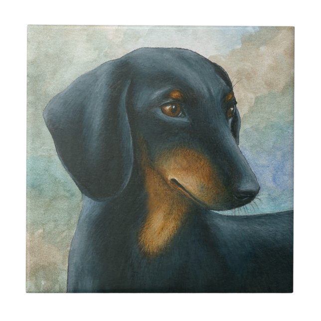 Dog 90 Dachshund Teckel (Frente)