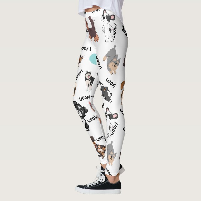 Dog and Woof! Leggings (Esquerda)