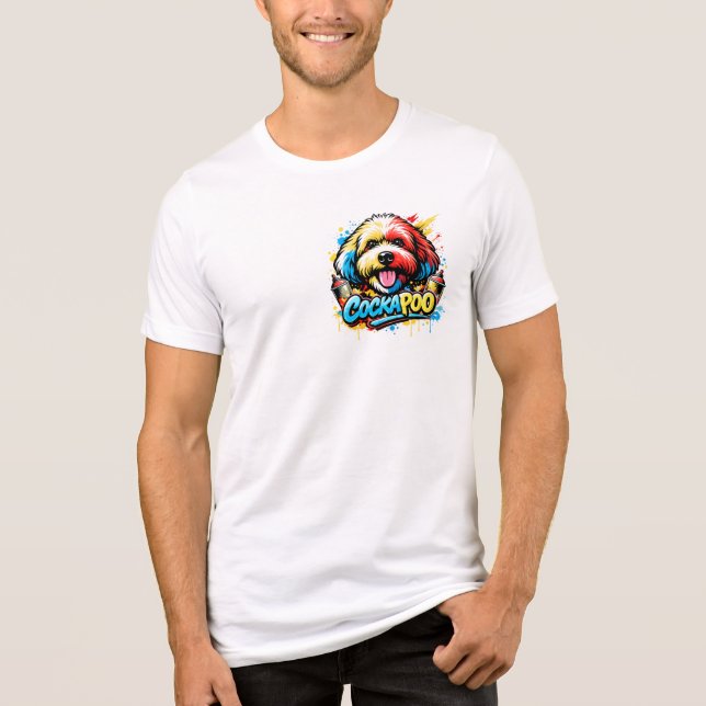 Dog Lover T Shirt Cockapoo Gift Dog Owner Tee (Frente)