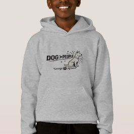 DOG > PEOPLE – Funny Dog Lover Minimalist Design
