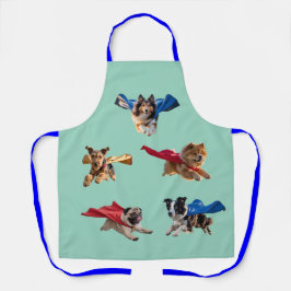 Dog Superhero Apron
