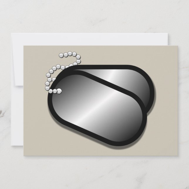 dog tags militares (Frente)