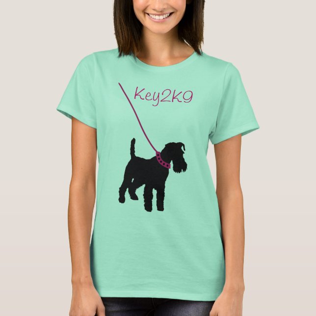Dog Trainer Camisa Bebê Ringer Tee com e-mail (Frente)