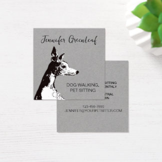 Dog walking Business Card